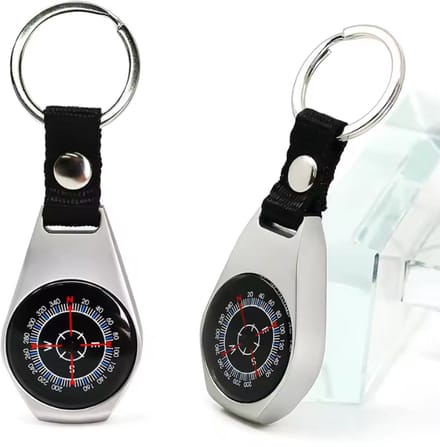 Finnacle - Compacte Krachtkompas - Sleutelhanger - Survival - Kamperen - Gadget - Tool