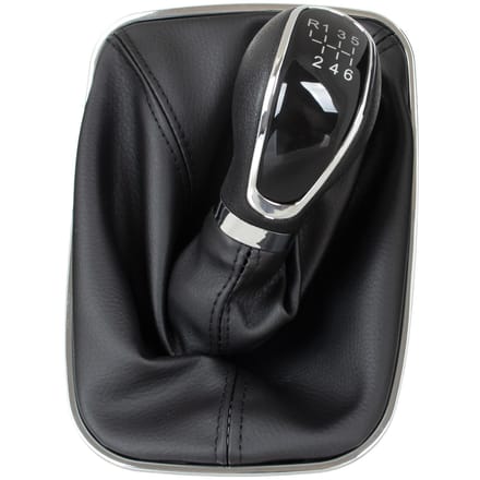 MODECAR - Schakelpookknop en Manchet - Zwart - Chroom - 6 Snelheden