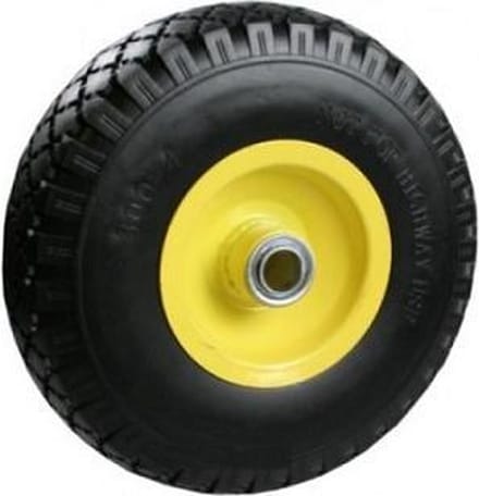 Steekwagenwiel 300 x 4 ANTILEK (zwart)
