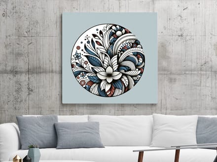 Kunstprint | Wanddecoratie | Dibond | 50 × 50 cm