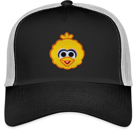 Sesamstraat Grote Vogel Borduurwerk Trucker Cap