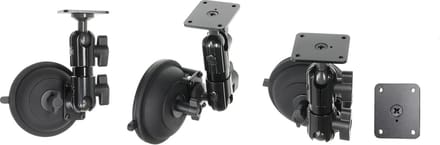 Pedestal Mount Lite Suction cup mount Kort 160mm