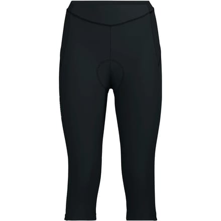 Vaude Bike Advanced Iv 3/4 Fietsbroek Zwart 42 Vrouw