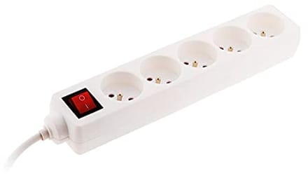 Set van 10 inbouwdozen Ø65x40mm - met schroeven en klauwen - Rood