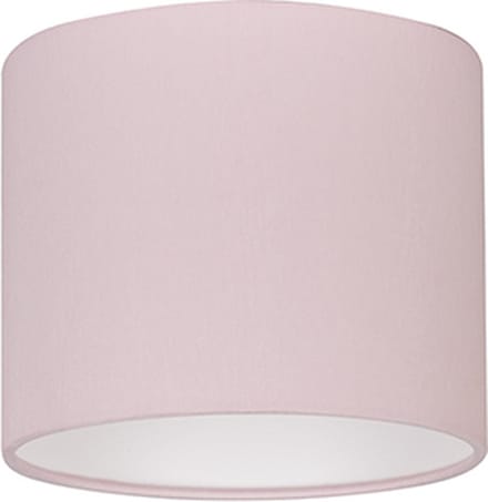 Uniqq Lampenkap stoffen rose Ø 18 cm – 15 cm hoog