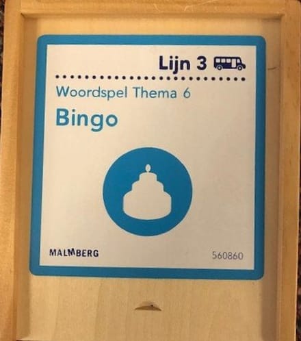 Lijn 3 Woordspel Thema 6 Bingo