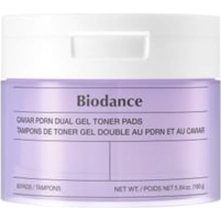 Biodance Kaviaar PDRN Dubbele Gel Toner Pads 160g 60ST gray