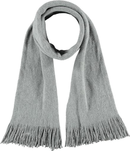 Winter Sjaal Effen Sjaal Dames Sjaal Grijs