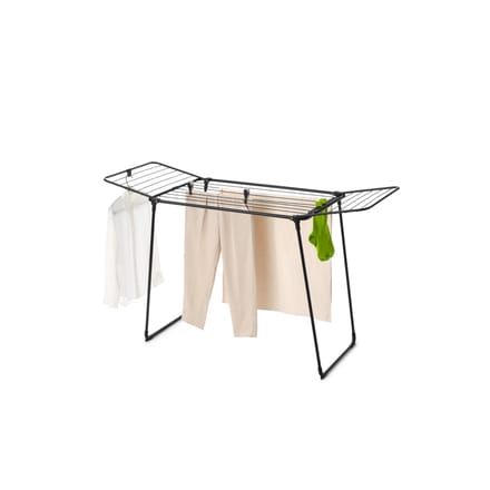 Brabantia HangOn Too Droogrek - 18 m - Inklapbaar Wasrek - Matt Black