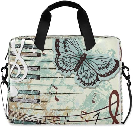 Laptop Tas - Laptoptas Schoudertas - Bescherming Laptop - Hoofdvak met Ritssluiting - Tot 16 Inch - Multicolor