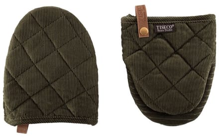 Tiseco - Gripper VELMAR - SET/2 - siliconen grip - 14x18 cm, olijfgroen