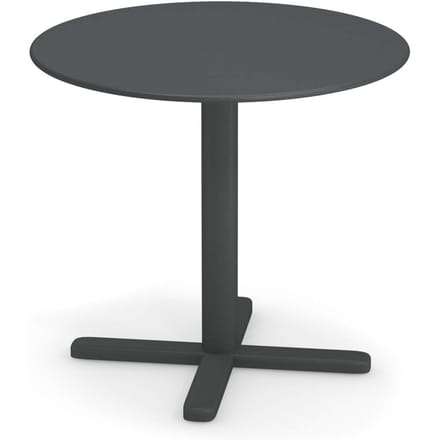 Emu Darwin tafel rond - antiekijzer - Ø 80
