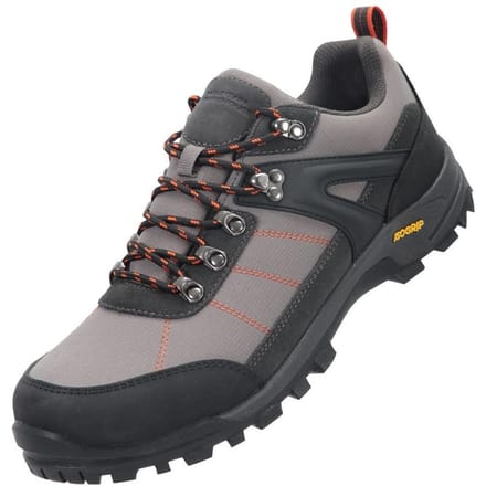 Mountain Warehouse Heren Storm Suede IsoGrip Loopschoenen (Donkergrijs)