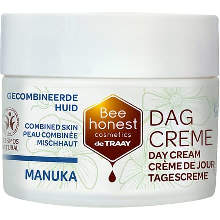 Bee Honest Dagcrème Manuka - 50 ml