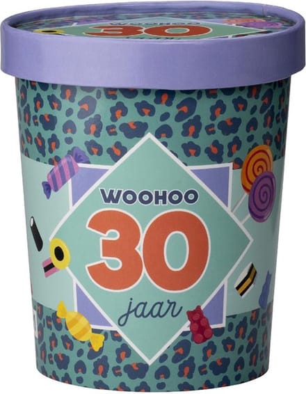 Candy bucket - 30 jaar