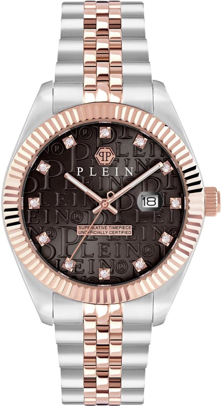 Philipp Plein Date Superlative PWMFA0625 Horloge - Staal - Multi - Ø 41 mm
