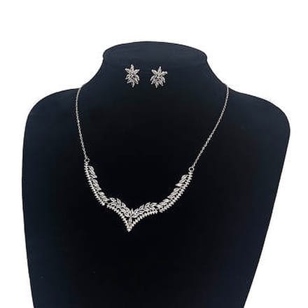 N3 Collecties Luxe Zircon Statement Sieraden Set Dames