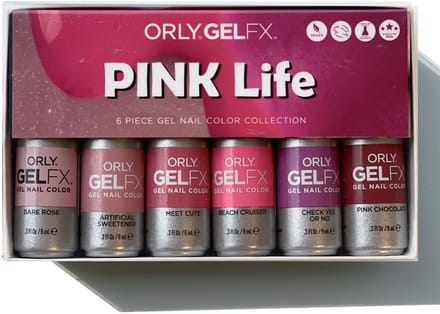 ORLY GELFX GelColor 6 Pix Pink Life