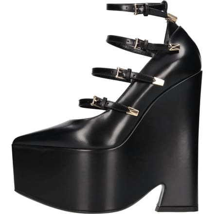 Versace Schoenen met zwarte hak