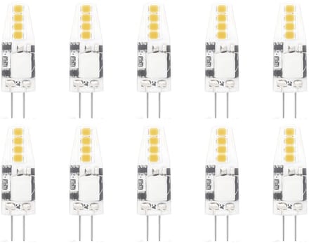 Modee LED Lamp G4 - 1.8W 4000K 180 LM 12V - LED Lamp insteek - Wit Licht - 10 stuks