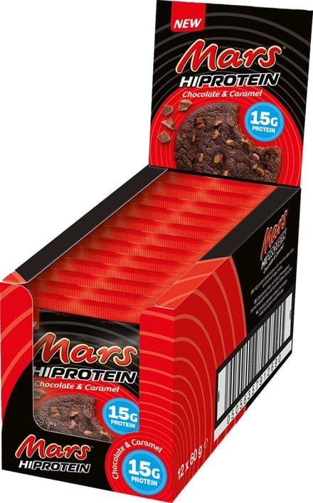 Mars High Protein Cookie - Salted Caramel (12x60g) Salted Caramel - Functionele voeding - Eiwit Snacks