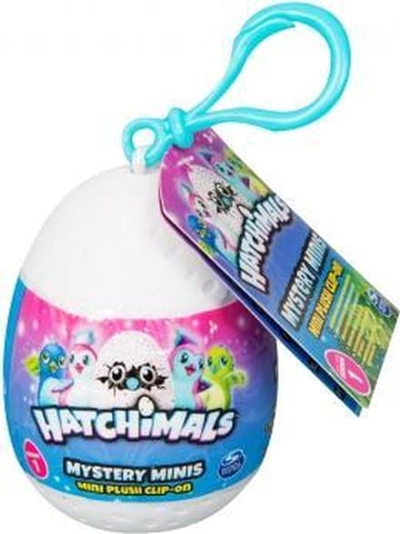 Hatchimals Mystery Minis Ei Pluche Sleutelhanger Assorti
