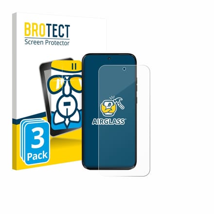 Screenprotector 3 Stuks voor Motorola Moto G77 / G67 Beschermglas transparant
