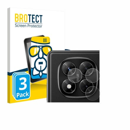 Screenprotector 3 Stuks voor Xiaomi Redmi Note 14 Pro 4G (ALLEEN Camera Lens) Beschermglas transparant