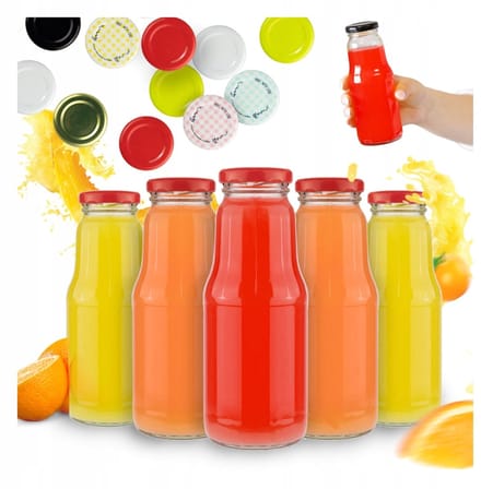 Bimberek FRUIT - Glasfles - 300ml - Met Deksel