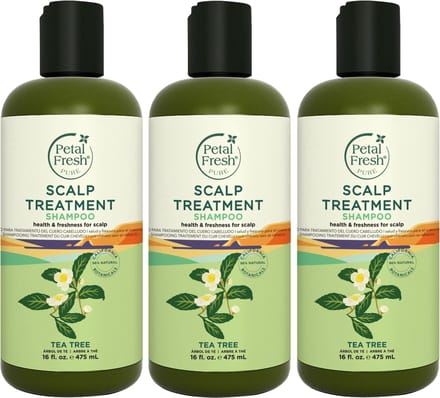 PETAL FRESH - Shampoo Tea Tree - 3 Pak