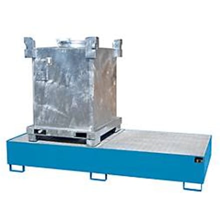 Lekbak AW 1000-2, blauw RAL 5012