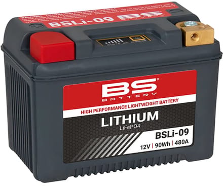 Motorfiets accu BS Battery Lithium-Ion BSLI-09