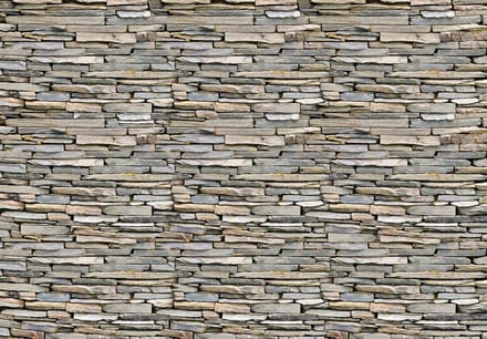 Vliesbehang - Fotobehang - Stenen Muur - 416 x 254 cm