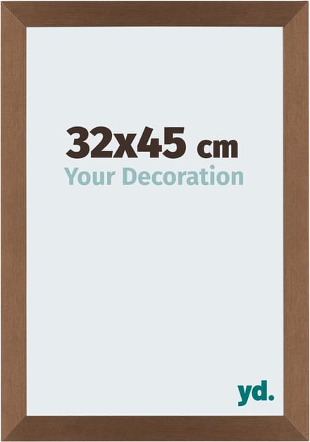 Your Decoration - Fotolijst 32x45 cm - MDF - Koper Decor - Mura