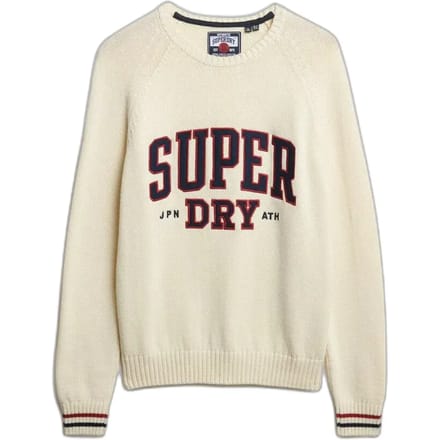 Vrouwelijke gebreide coltrui met patroon Superdry