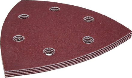 Bosch Accessories 2608621687 2608621687 Deltaschuurpapier Korrelgrootte (num) 120 (l x b) 93 mm x 93 mm 5 stuk(s)