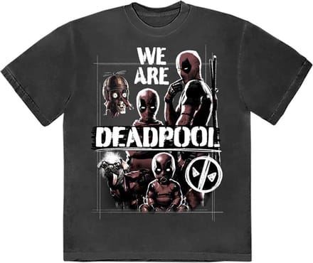 Marvel Deadpool - We Are Deadpool Heren T-shirt - XL - Zwart