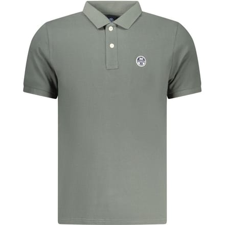 North Sails Verde Katoenen Polo voor Mannen