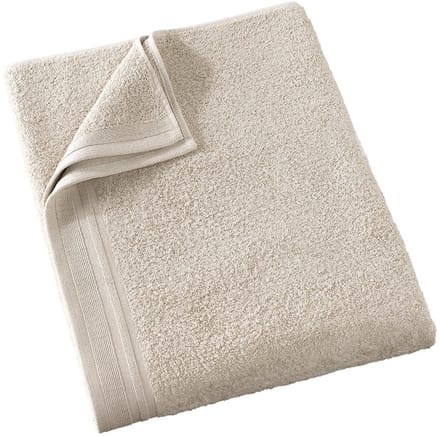 De Witte Lietaer Badlaken Imagine Birch Beige - 90 x 200 cm - Katoen