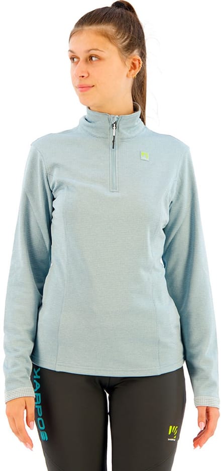 Karpos Pizzocco Fleece Met Halve Rits Blauw M Vrouw