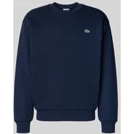 Sweater Lacoste Sweatshirt Crew Neck - Blue Marine