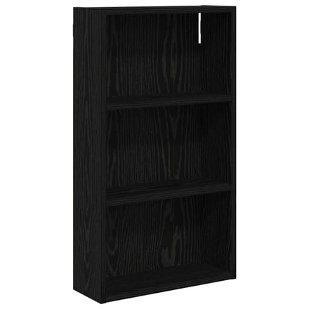 vidaXL - Badkamer - wandkast - Zwart - eiken - 40 - x - 14 - x - 70 - cm