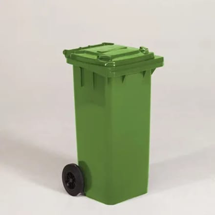Engels Afvalcontainer – 120l - Groen - Hdpe