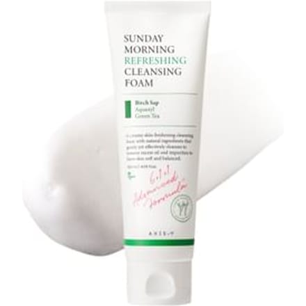 [AXIS-Y] Mousse nettoyante rafraîchissante Sunday Morning 120 ml white