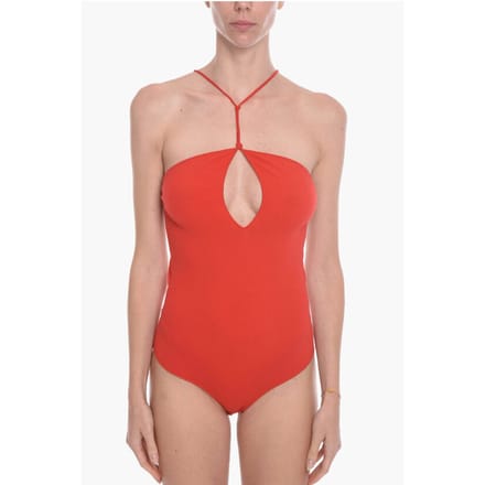 Kasjmiermix GAUGE body met blote rug in rood