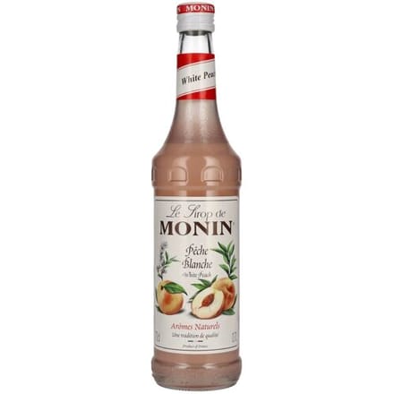 Le Sirop de Monin WEIßER PFIRSICH 0,7l