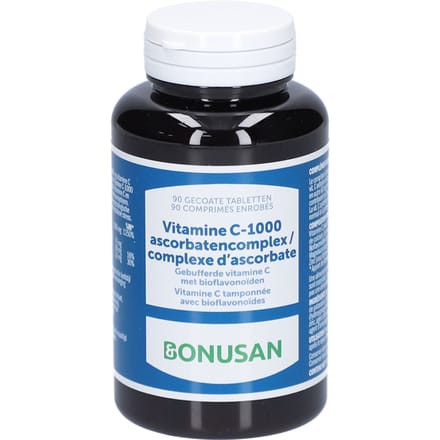 Bonusan Vitamine C-1000 Ascorbatencomplex 90st 90 Capsules