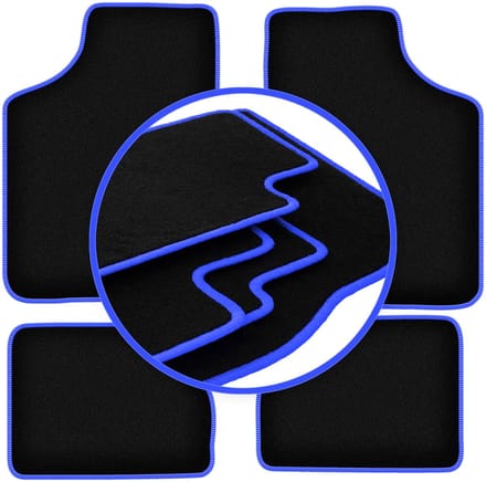 CARLUX-BLUE automatten voor: Opel Corsa A hatchback (1982-1993)