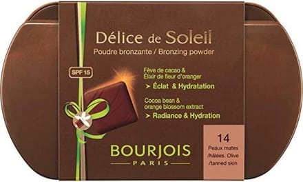 Bourjois Délice de Soleil Bronzing Powder SPF 15 - 14 Olive/Tanned Skin - 8 g - bronzer