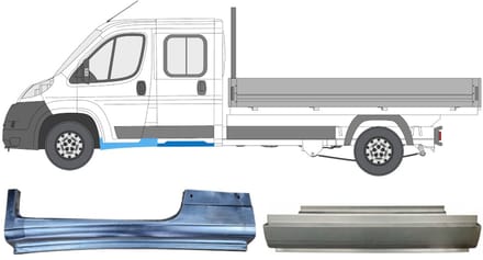 Reparatiepaneel set voor Fiat Ducato 2006-2025 / Links